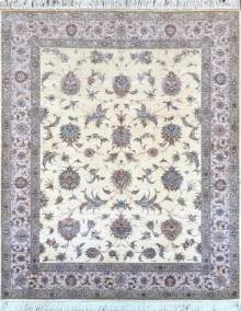 Иранский ковер ручной работы из шелка и шерсти Tabriz (Табриз Авшан) 2.45x2