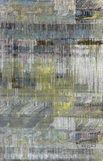 Индийский ковер ручной работы из шелка и шерсти 2.97x1.93