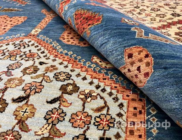 ковер ручной работы Шерстяной Индийский ковер ручной работы 4.23x3.02 — фото 4