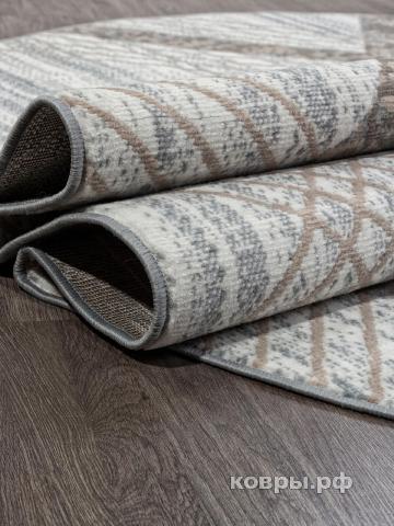 ковер Ковер MERINOS SIERRA F351 CREAM-BLUE Овал — фото 3