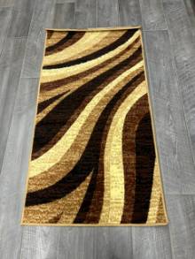 Коврик № 1417,светло-коричневый,размер 0,8 на 1,5 метра