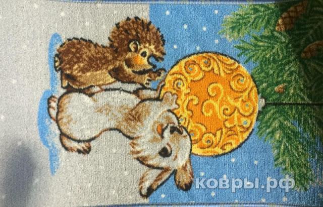 ковер Нева Тафт Коврик Заяц в дизайне