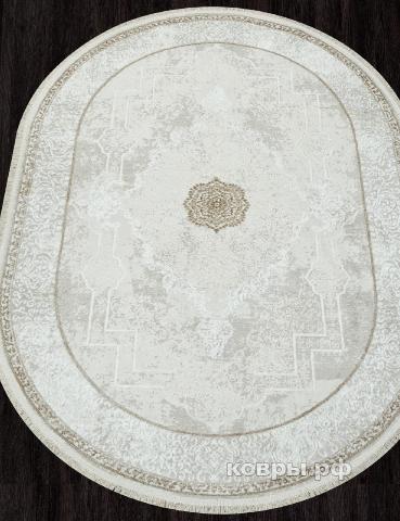 ковер DURKAR RUBI 26702Z CREAM / WHITE Овал — фото 2