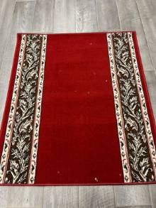 Коврик №1049,красный,размер 1 на 1,16 метра