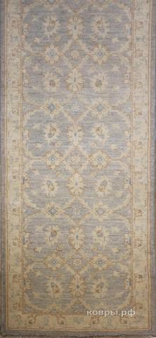 ковер ручной работы Шелковый Афганский ковер ручной работы Сhoubi (Чуби) 3.38x0.8 — фото 2