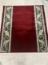 Халява Коврик № 1388,бордовый,размер 1,5 на 1,6 метра