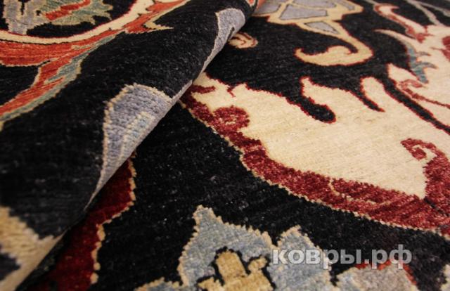 ковер ручной работы Шерстяной Афганский ковер ручной работы Bidjar (Биджар гарус) 4.21x3.11 — фото 5