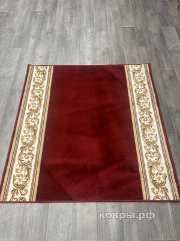 Халява Коврик № 1746,бордовый,размер 1,5 на 1,55 метра