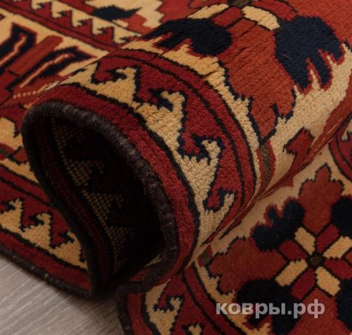 ковер ручной работы Пакистанский ковер ручной работы Меринос 1.55x1.9м — фото 13