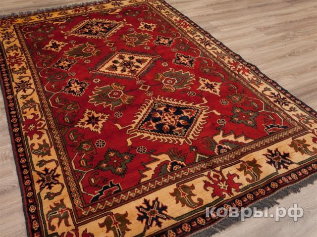 ковер ручной работы Пакистанский ковер ручной работы Меринос 1.55x2.26м — фото 4