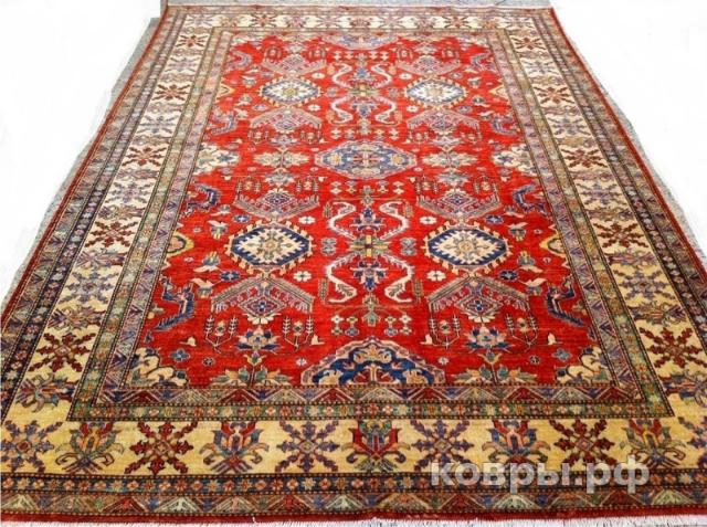 ковер ручной работы Афганский ковер ручной работы Чуби 1.95x2.37м — фото 2