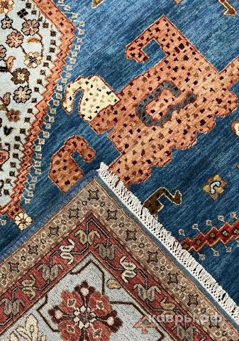 ковер ручной работы Шерстяной Индийский ковер ручной работы 4.23x3.02 — фото 5