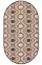 ковер Люберецкие ковры Эко 78010/овальный/ 20 овал