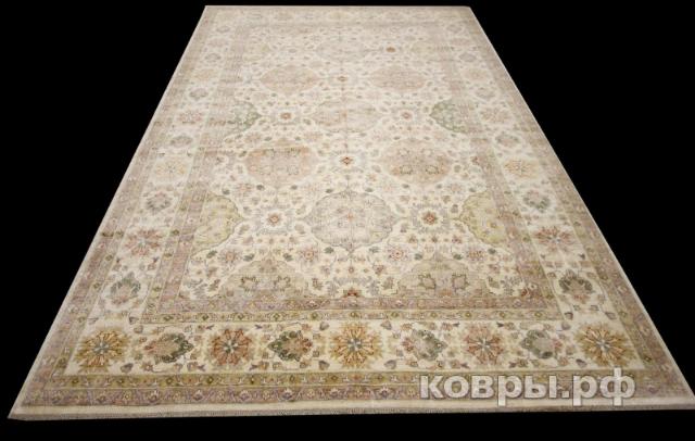 ковер ручной работы Шелковый Афганский ковер ручной работы Сhoubi (Чуби) 4.18x3.01 — фото 4