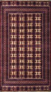 Афганский ковер ручной работы из шелка и шерсти Zeyva (Зейва) 3.84x2.18