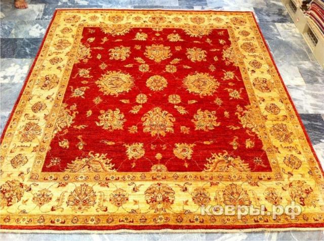 ковер ручной работы Афганский ковер ручной работы Чуби 1.91x2.22м — фото 2