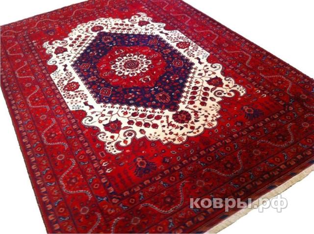 ковер ручной работы Афганский ковер ручной работы Белжик 2.0x3.02м — фото 2