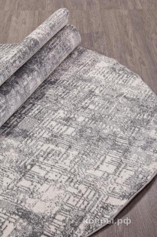 ковер MERINOS TORNADO F050 GRAY Овал — фото 3