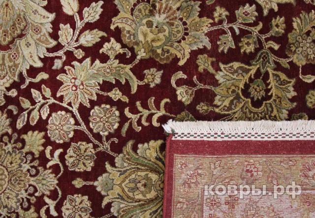 ковер ручной работы Индийский ковер ручной работы из шелка и шерсти Aurora (Аврора) 2.78x1.85 — фото 4