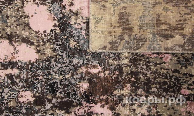 ковер ручной работы Индийский ковер ручной работы из шелка и шерсти 3.09x2.42 — фото 5