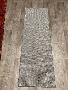 Коврик№712,серый,размер 0,82 на 2,46 метра