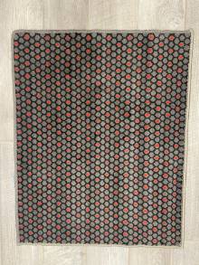 Коврик № 1425,серый (шерстяной),размер 0,93 на 0,75 метра