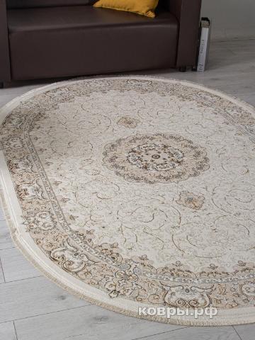 ковер Ковер ARDA ZARINA M107A CREAM / CREAM Овал — фото 4