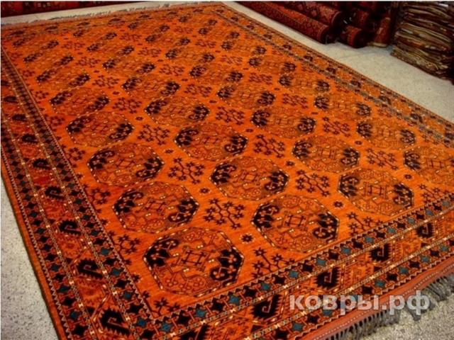 ковер ручной работы Афганский ковер ручной работы Эрсари 2.67x3.73м — фото 2