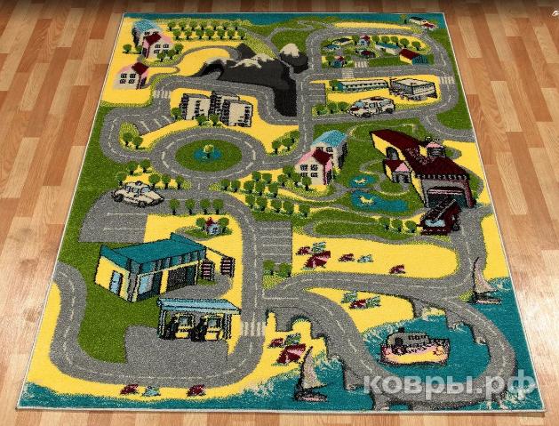 ковер Agnella Funky Top Ugo green — фото 2