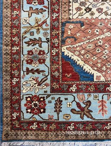 ковер ручной работы Шерстяной Индийский ковер ручной работы 4.23x3.02 — фото 6