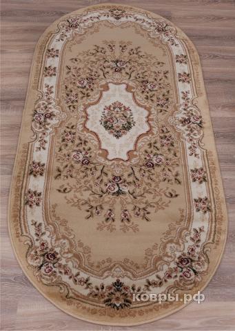 ковер Merinos Valencia d017 BEIGE Овал — фото 2