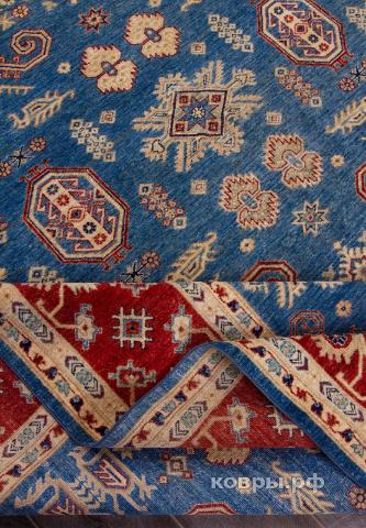 ковер ручной работы Пакистанский ковер ручной работы Казах 2.74x3.66м — фото 10