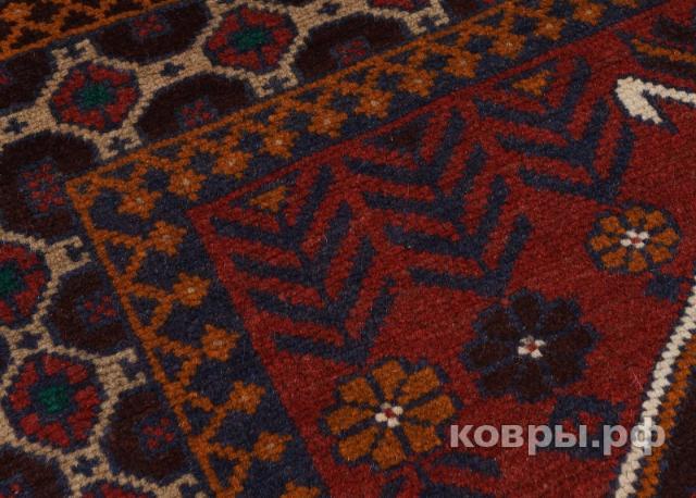 ковер ручной работы Пакистанский ковер ручной работы Балучи 1.0x1.5м — фото 11