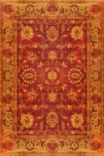 Афганский ковер ручной работы Чуби 2.86x3.58м