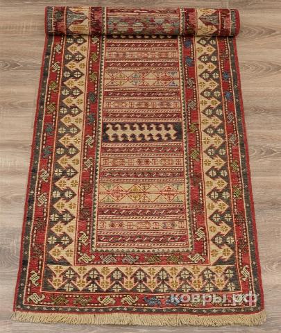 ковер ручной работы Иранский ковер ручной работы Сумах сиржан 0.76x2.81м — фото 2