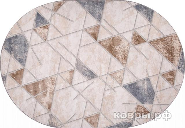 ковер MERINOS BABIL 34951 031 BLUE Овал