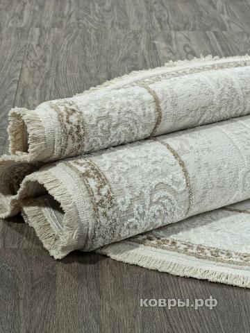 ковер DURKAR RUBI 26702Z CREAM / WHITE Овал — фото 4