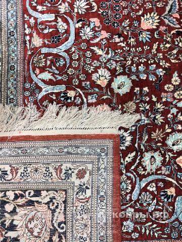 ковер ручной работы Шелковый Китайский ковер ручной работы 2.45x3.45 — фото 2