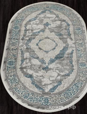 ковер KARDELEN MARMARIS 26491B CREAM / GRY Овал — фото 2