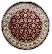 Индийский ковер ручной работы из шелка и шерсти Agra (Агра) 1.83x1.83