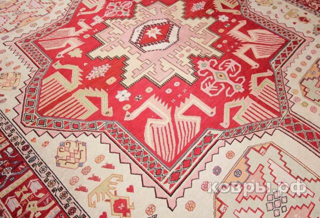 ковер ручной работы Шелковый Иранский ковер ручной работы Sumah (Сумах Сиржан) 3x2 — фото 2