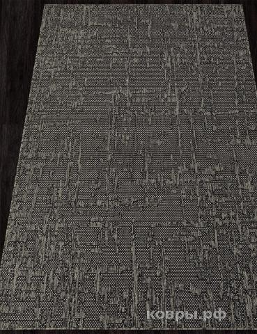 ковер Ковер MERINOS KAIR S136 BLACK-GRAY — фото 2