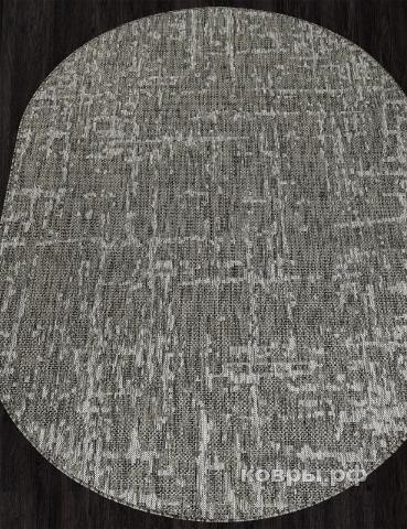 ковер Ковер MERINOS KAIR S136 GRAY Овал — фото 2