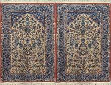 Шерстяной Иранский ковер ручной работы Nain (Наин) 1.59x0.94