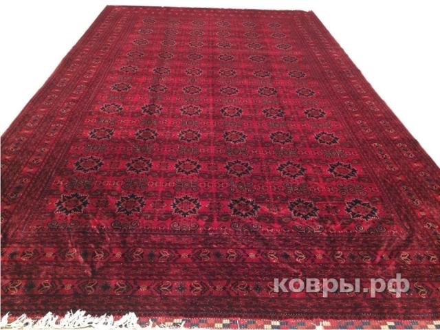 ковер ручной работы Афганский ковер ручной работы Белжик 2.95x4.93м — фото 2