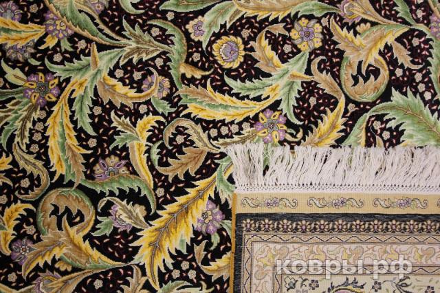 ковер ручной работы Шелковый Китайский ковер ручной работы 2.8x1.87 — фото 3