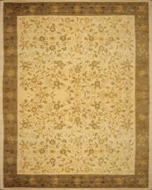 Китайский ковер ручной работы из шелка и шерсти 3.05x2.44