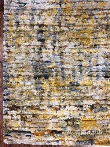 ковер ручной работы Индийский ковер ручной работы из шелка и шерсти 4.22x3.15 — фото 4