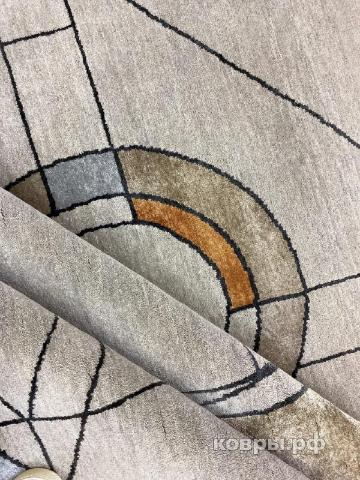 ковер ручной работы Индийский ковер ручной работы из шелка и шерсти 3.66x2.82 — фото 2