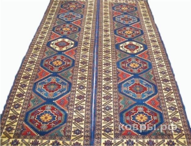 ковер ручной работы Афганский ковер ручной работы Ширван 0.9x2.77м — фото 2